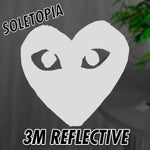 3M Reflective 'Heart' Heat Transfer