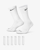 Nike Everyday Plus Cushion Socks (6 Pairs) Men 6-8 / Women 6-10