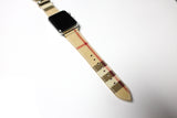 Custom Veg-Tan Apple Watch Band