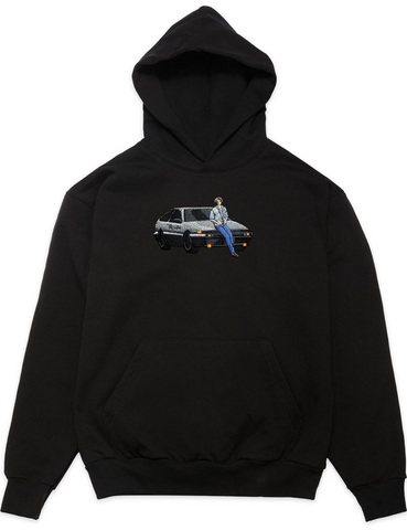 Initial D Embroidered Hoodie (Pre-Order)