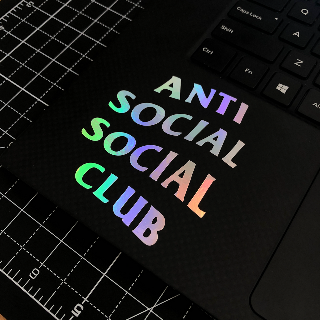 Against Sticker 'Anti' Vinyl Sticker – soletopia