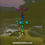Cactus Jack Holographic Vinyl Sticker